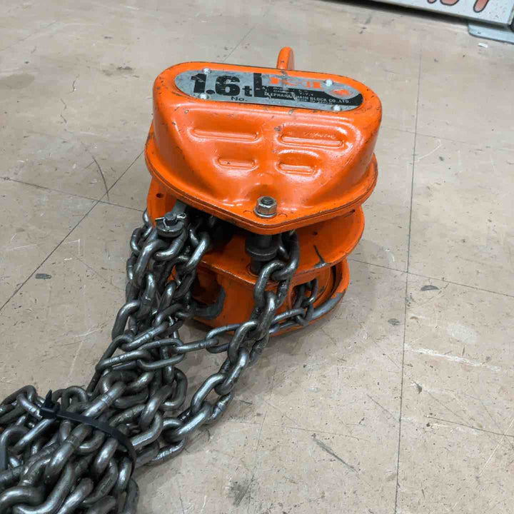◇象印 チェーンブロック K-2 1.6t K-01625【草加店】