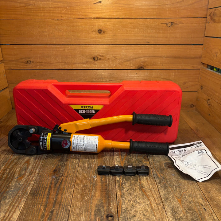 【中古美品】DENSAN (デンサン) ジェフコム 手動式油圧圧着工具 DCH-150EA【所沢店】