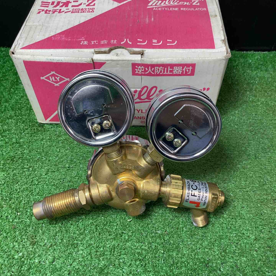【動作未確認/現状品】ガス圧力調整器 坂口製作所 ハンシン アセチレン調整器 ミリオンZ FC-8ZB まとめ売り♪【岩槻店】
