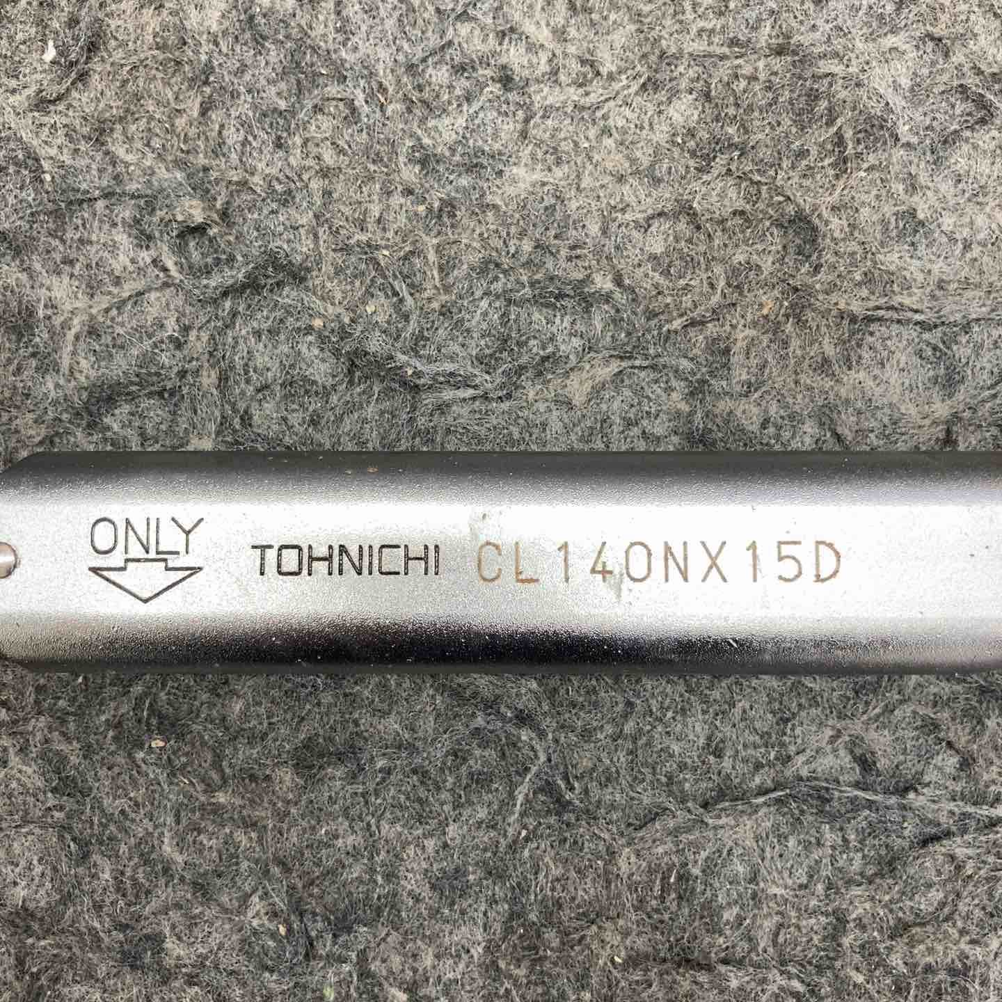 現状品】 東日/TOHNICHI プレセット形トルクレンチ 30-140N・m