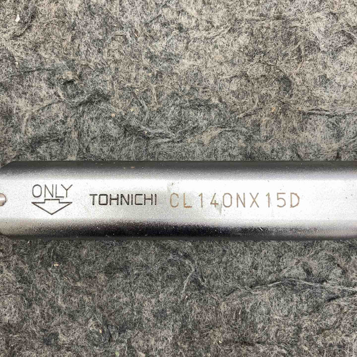 【現状品】 東日/TOHNICHI プレセット形トルクレンチ 30-140N・m CL140NX15D 【鴻巣店】