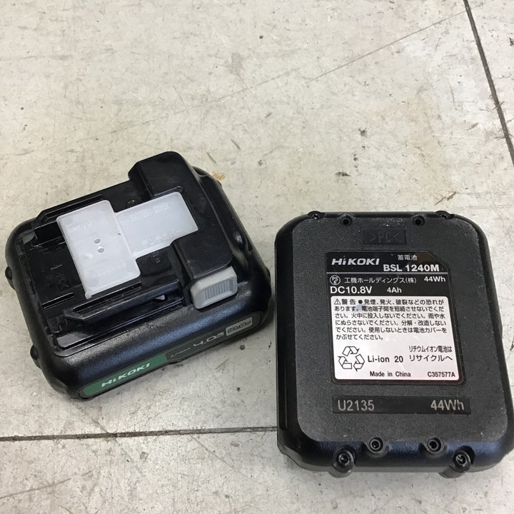 【中古品】 ハイコーキ/HIKOKI ※旧:日立工機 コードレスインパクトドライバー WH12DCA(2LS) 【鴻巣店】