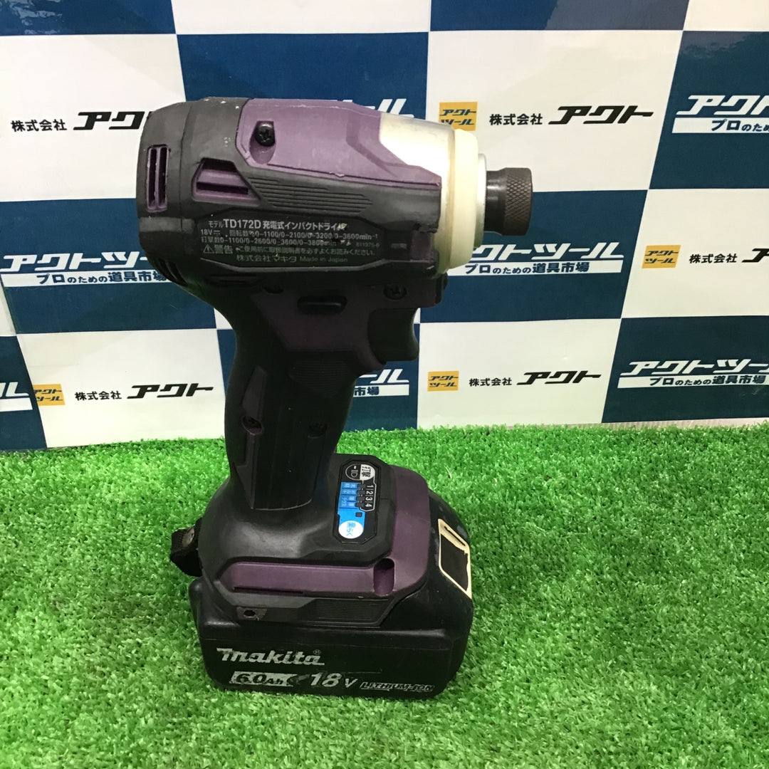 ★マキタ(makita) コードレスインパクトドライバー TD172DGXAP【草加店】