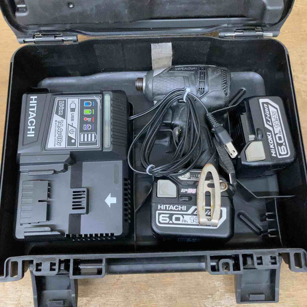 中古品】☆ハイコーキ(HIKOKI ※旧:日立工機) コードレスインパクト