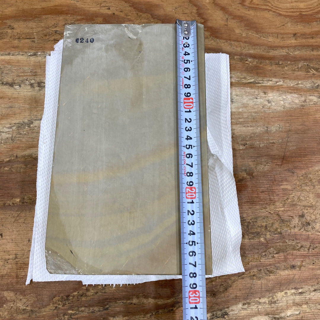 ▼天然砥石 詳細不明 大判 本山？ 重量：8.6Kg 硬め【柏店】