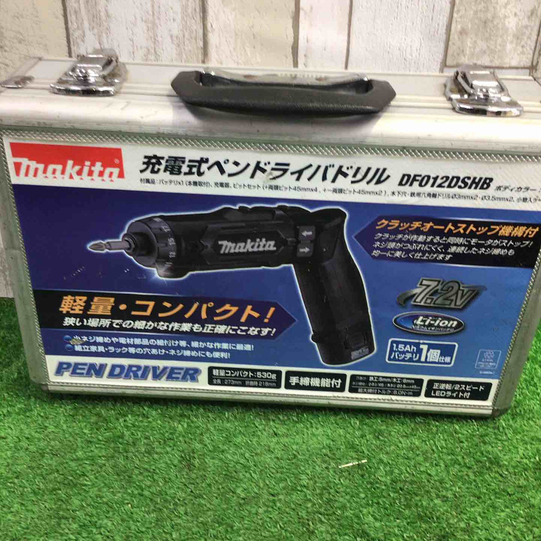 ★マキタ(makita) コードレスペンドリルドライバー DF012DSHB【町田店】
