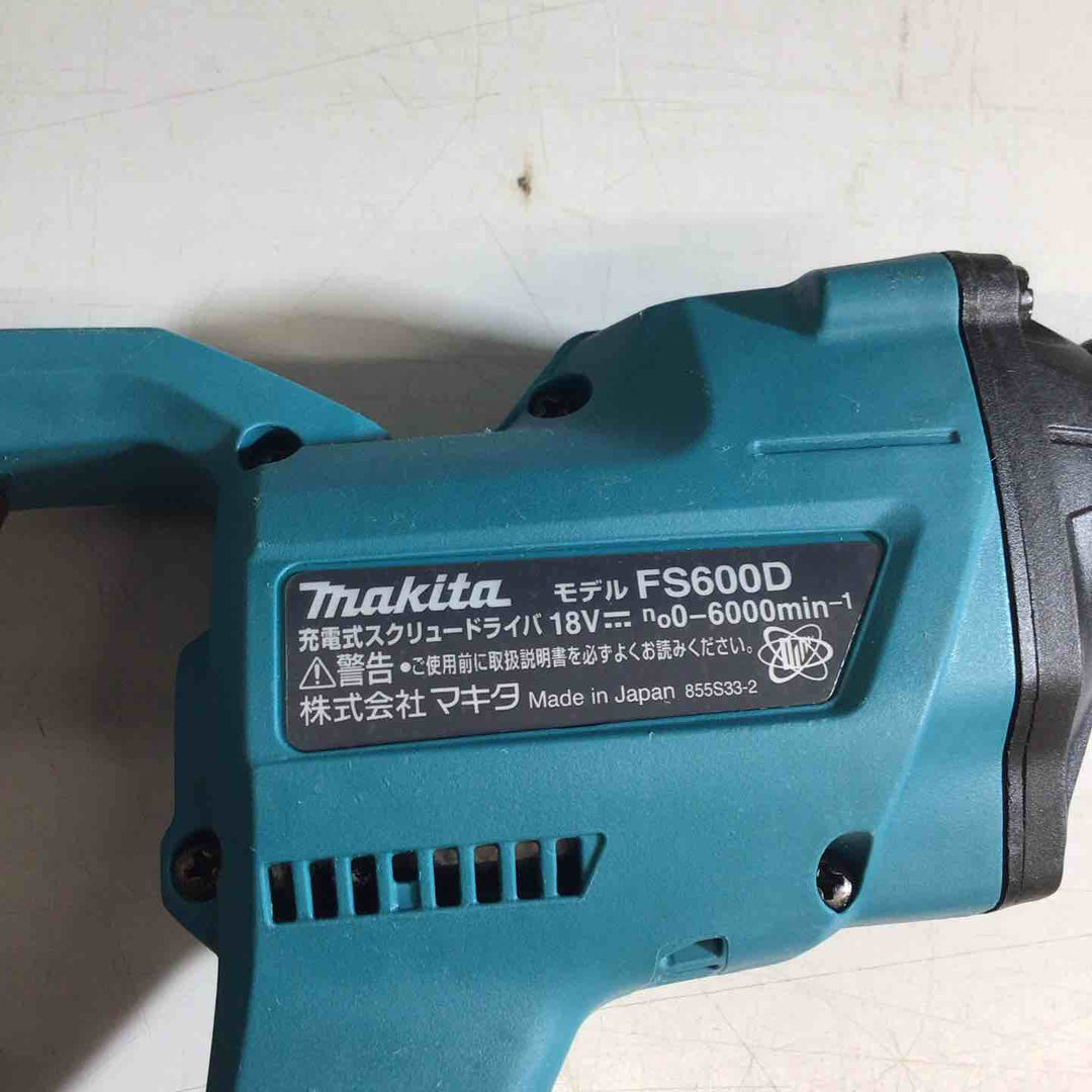 ★マキタ(makita) コードレススクリュードライバー FS600DZ【戸田店】