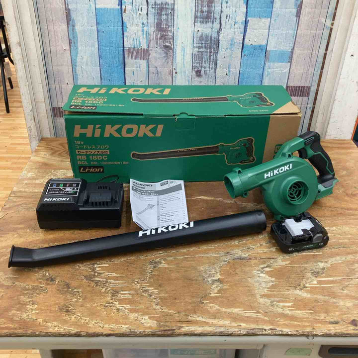 ◇ハイコーキ(HIKOKI ※旧:日立工機) コードレスブロア RB18DC(XHAZ)【柏店】