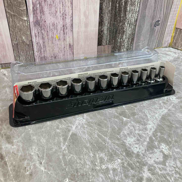【中古品】snap-on/スナップオン　セミディープソケット　12ピースセット　3/8　212YFSMSY【八潮店】