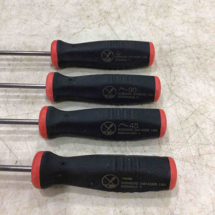 スナップオン(Snap-on) ミニピックツール4点セット ASA204A【川口店】