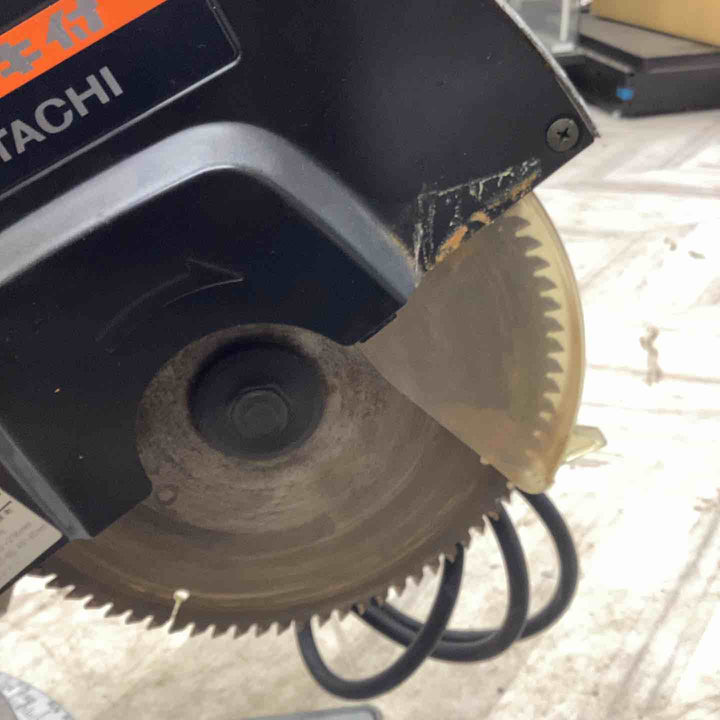 ◇ハイコーキ(HIKOKI ※旧:日立工機) 卓上スライド丸のこ C8FB ※安全カバーきかない※【越谷店】