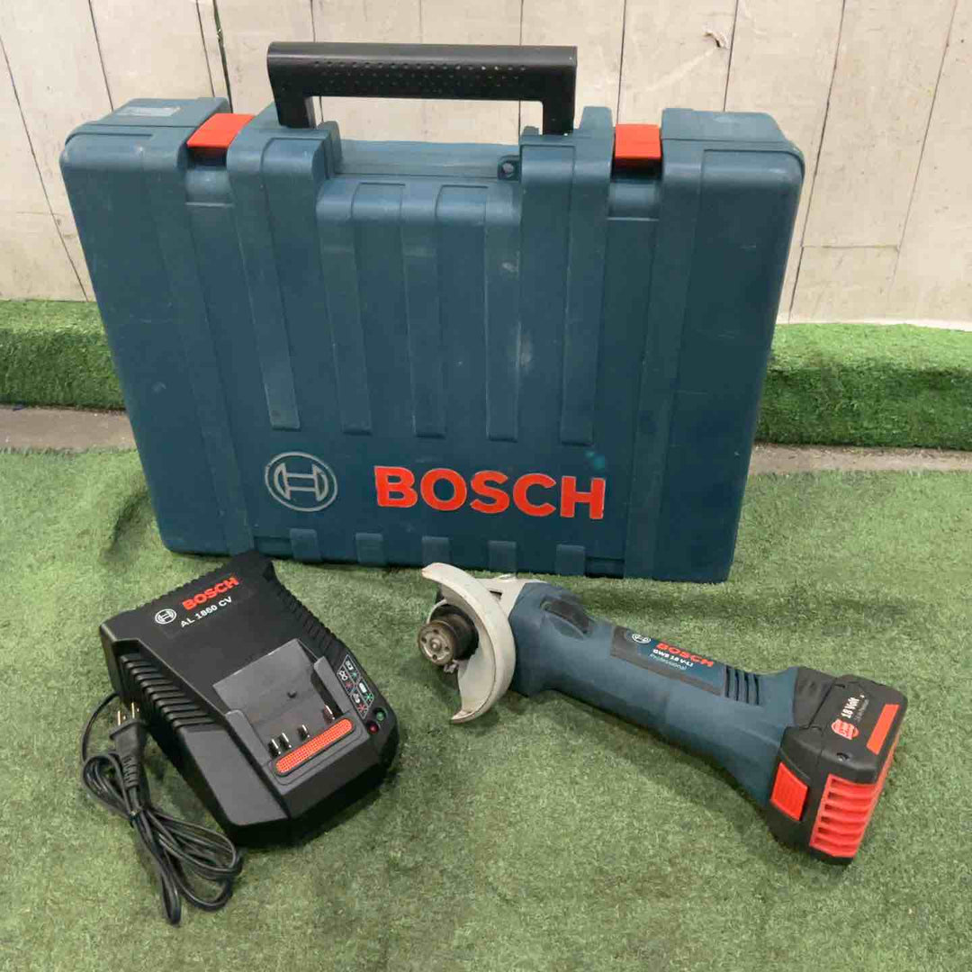 ◇BOSCH(ボッシュ) 18Vバッテリーディスクグラインダー GWS18V-LI 動作確認済【川口店】