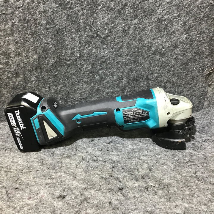 【中古品・18V 3.0Ahバッテリ付き！】マキタ(makita) 100mmコードレスディスクグラインダ GA408DZ【桶川店】