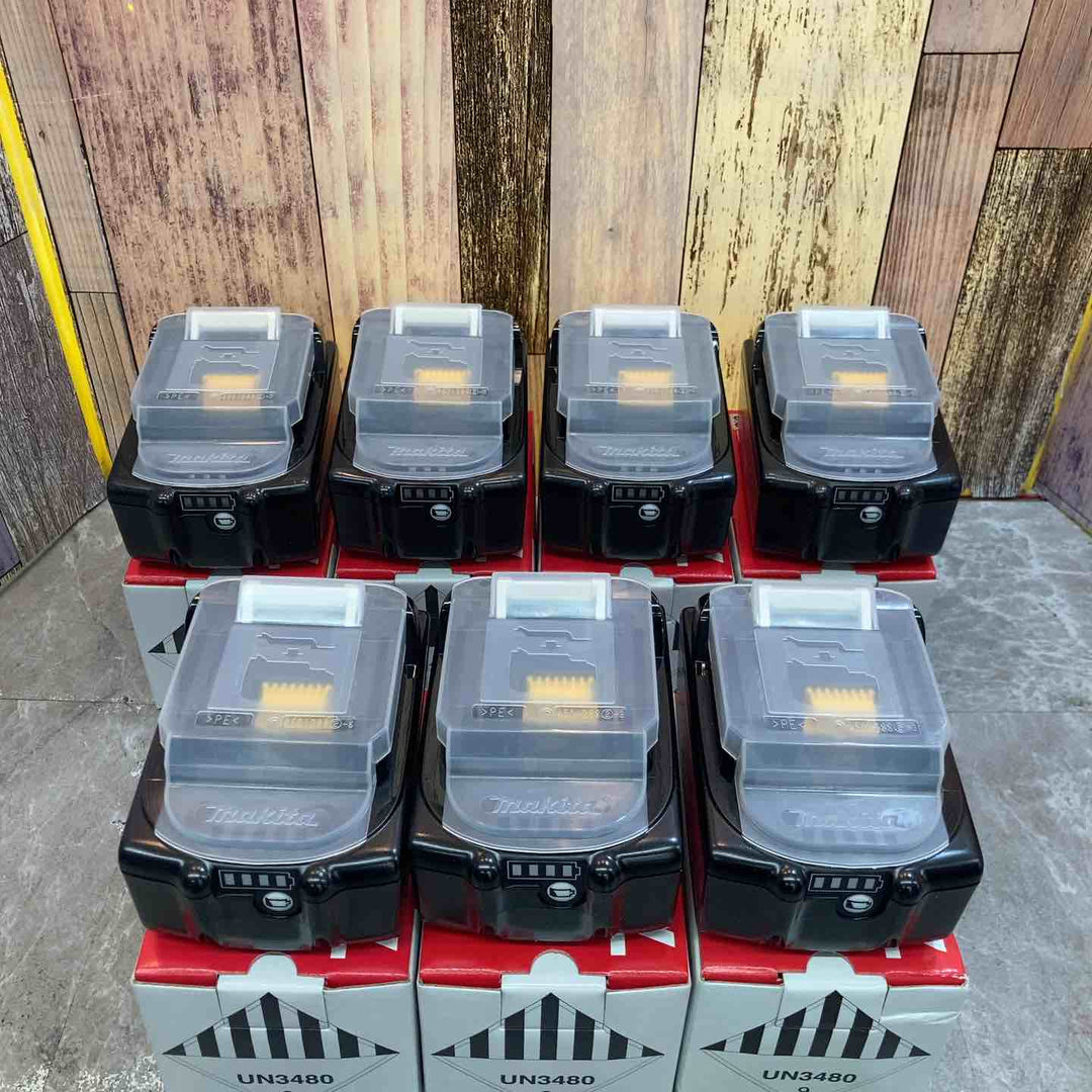 【未使用品】7個セット マキタ makita リチウムイオンバッテリー 18V 6.0Ah 商品詳細要確認【八潮店】