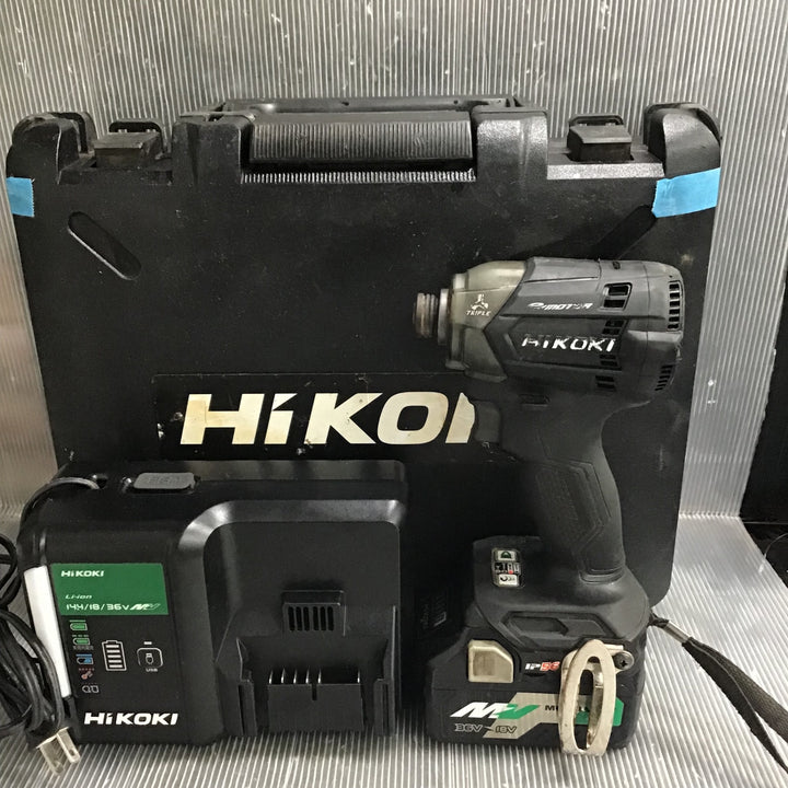 〇ハイコーキ(HIKOKI ※旧:日立工機) コードレスインパクトドライバー WH18DC(2XPBZ)【草加店】