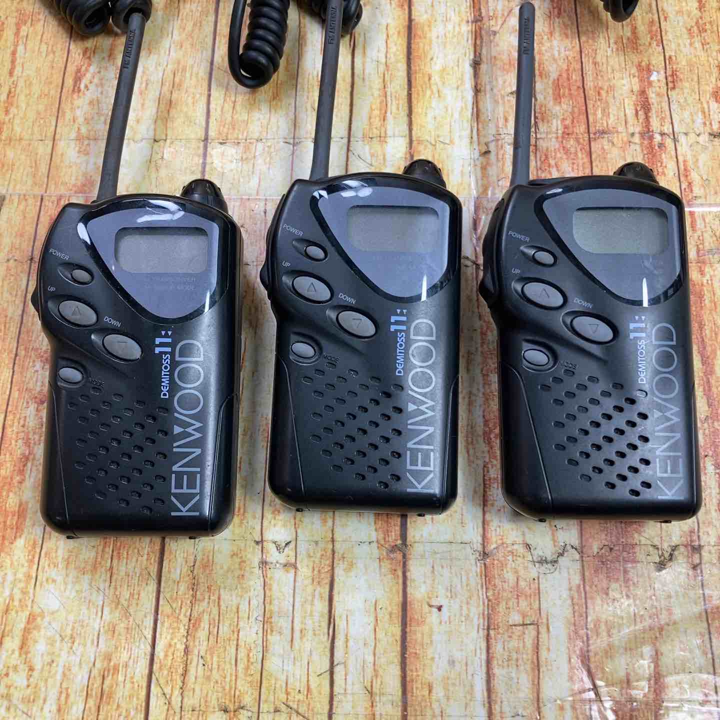 KENWOOD - ケンウッド KENWOOD UBZ-LF11 トランシーバー セット ケンウッド KENWOOD 特定小電力トランシーバー UBZ-LF11 3台