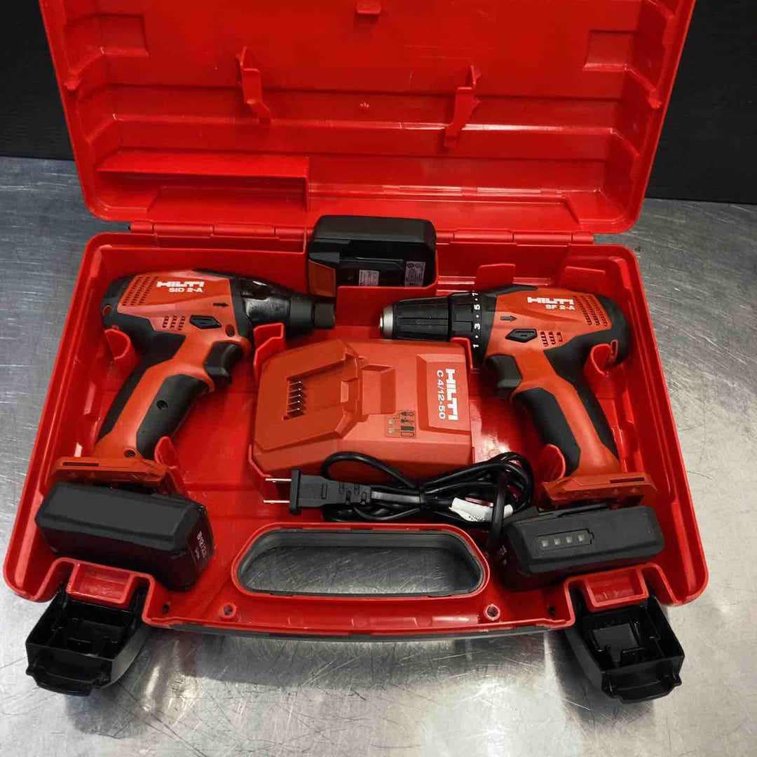 【中古品】 ヒルティ(HILTI) コードレスインパクトドライバー ドリルドライバー フルセット SID2-A 【東大和店】