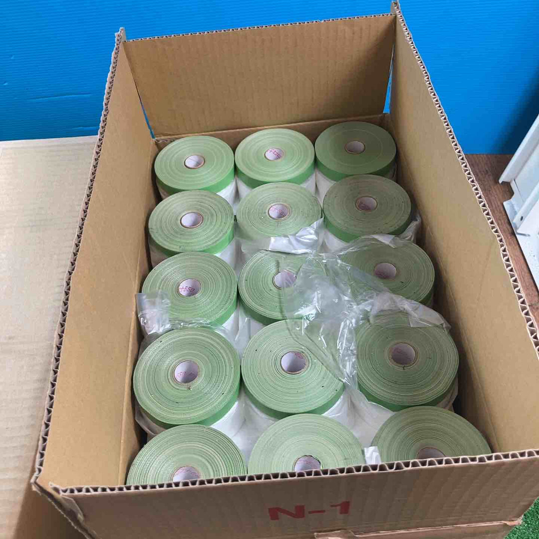 布コロナミニマスカー 550mm×25m 60本入り 2箱セット ※1箱開封済み 【岩槻店】