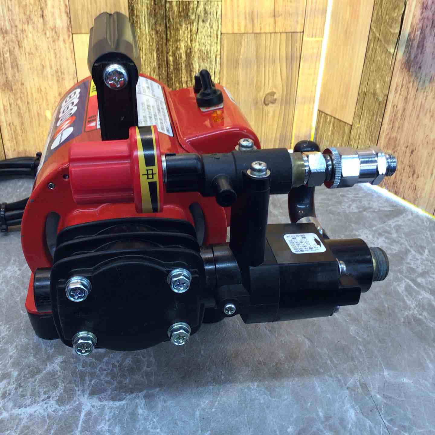 丸山製作所 BIG M モーター動噴　GS350-M　未使用品・保証期間あり 丸山製作所 モータ動噴 GS350M 353199 質量7.8kg 25.5Lタンク