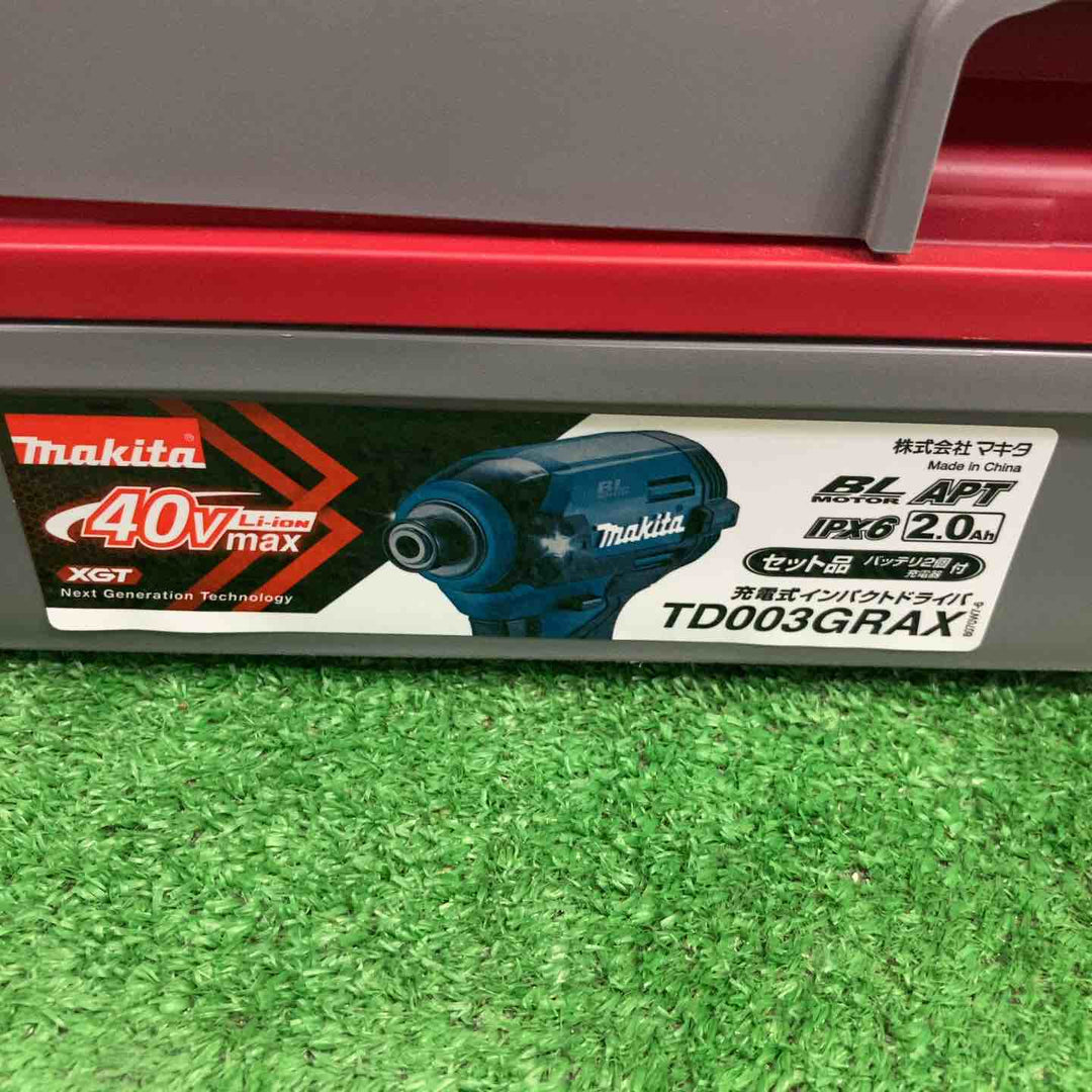 ★マキタ(makita) コードレスインパクトドライバ TD003GRAX【町田店】