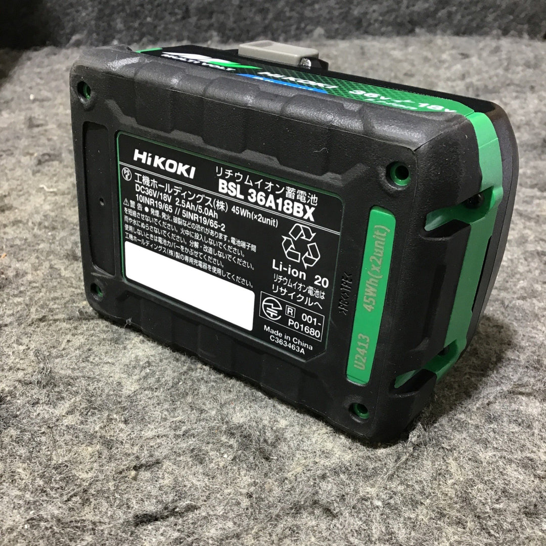 【未使用品】ハイコーキ(HIKOKI ※旧:日立工機) コードレスインパクトドライバ フォレストグリーン WH36DD(2XHGSZ)【桶川店】