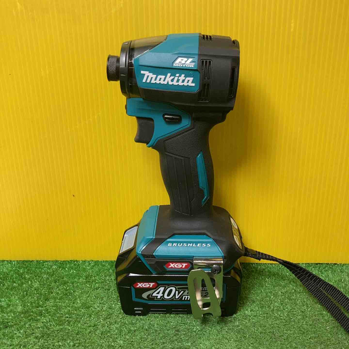 ★マキタ(makita) 40Vmaxコードレスインパクトドライバー TD005GRDX ※ケースにキズあり※【岩槻店】