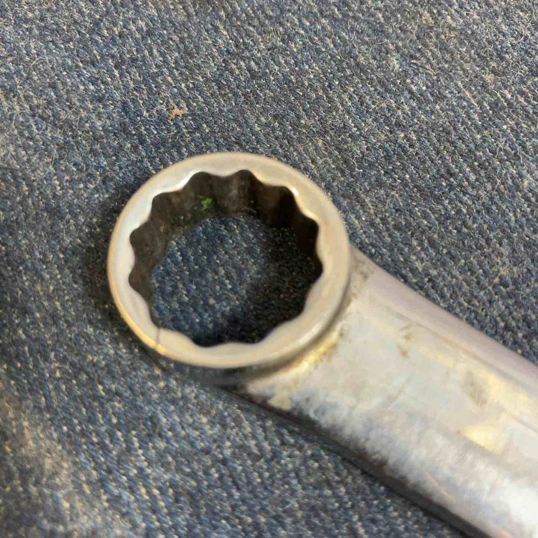 ◇スナップオン(Snap-on) ストレートメガネレンチ 0° オフセットヘッド 12ポイント ロングハンドル サイズ:17-19mm XDHFM1719【八潮店】
