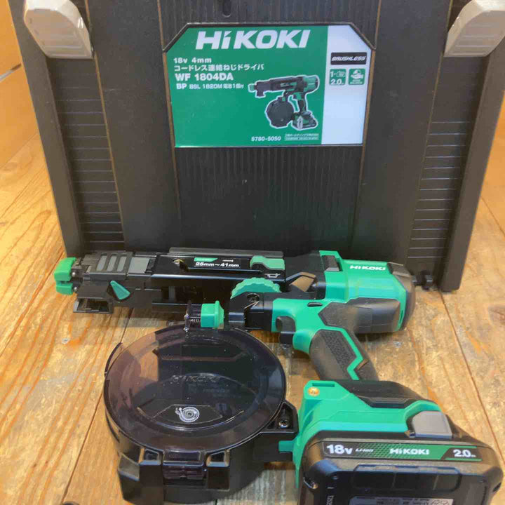 ★ハイコーキ(HIKOKI ※旧:日立工機) コードレススクリュードライバー WF1804DA(BP)【所沢店】