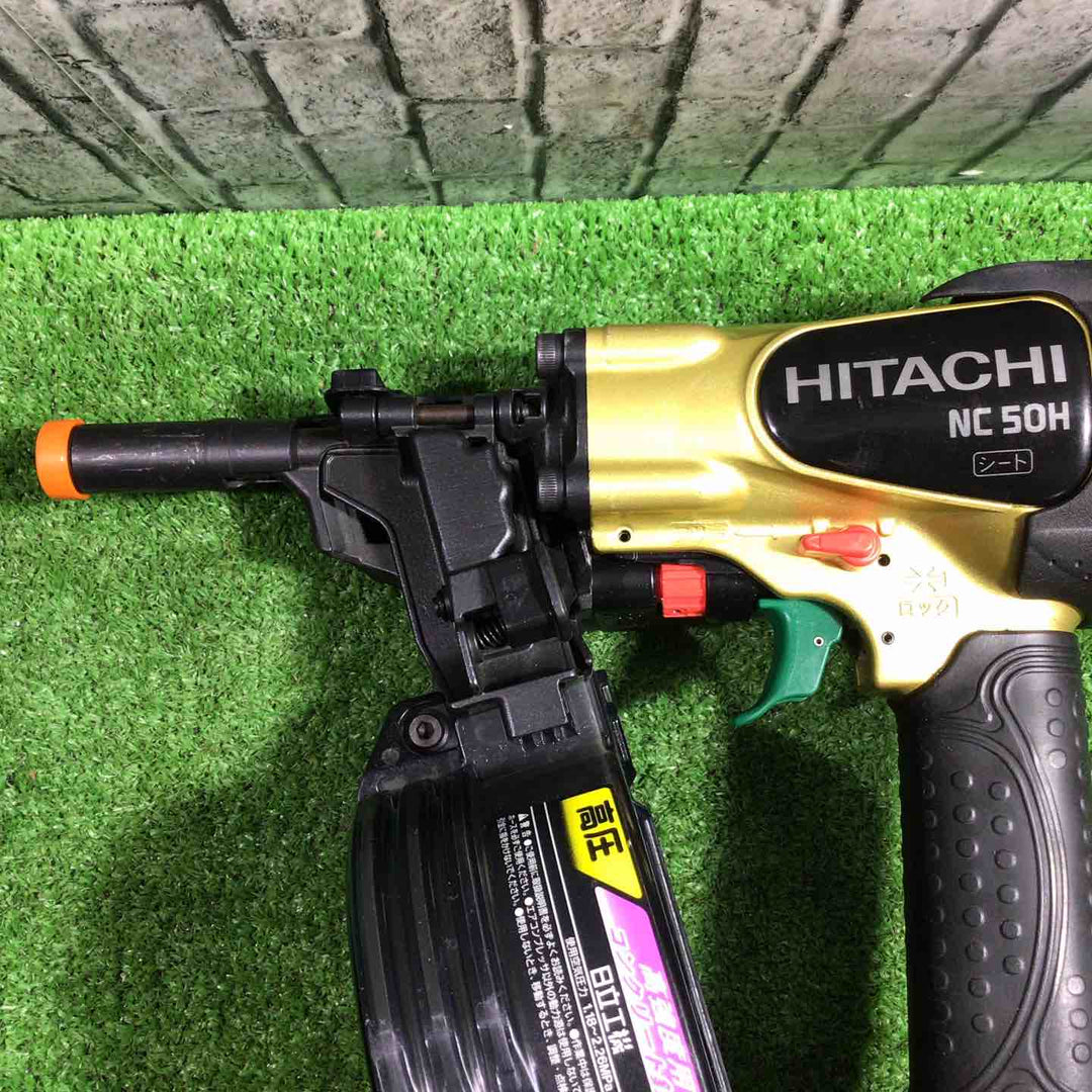 ★ハイコーキ(HIKOKI ※旧:日立工機) 高圧エア釘打ち機 NC50H【川口店】