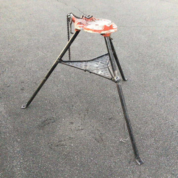 〇RIDGID リジッド チェーンバイススタンド TRISTAND No.450【東大和店】