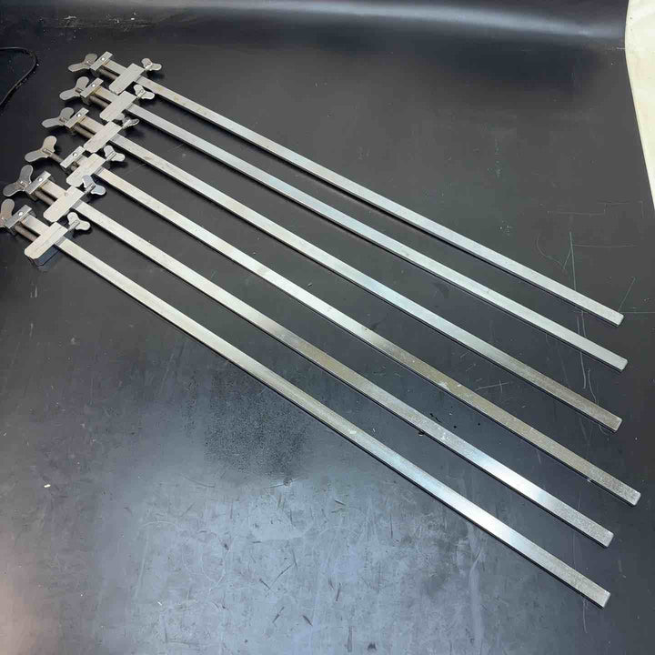 山崎製作所/YAMAZAKI ハタガネ はた金 全長約800mm 6本セット【岩槻店】