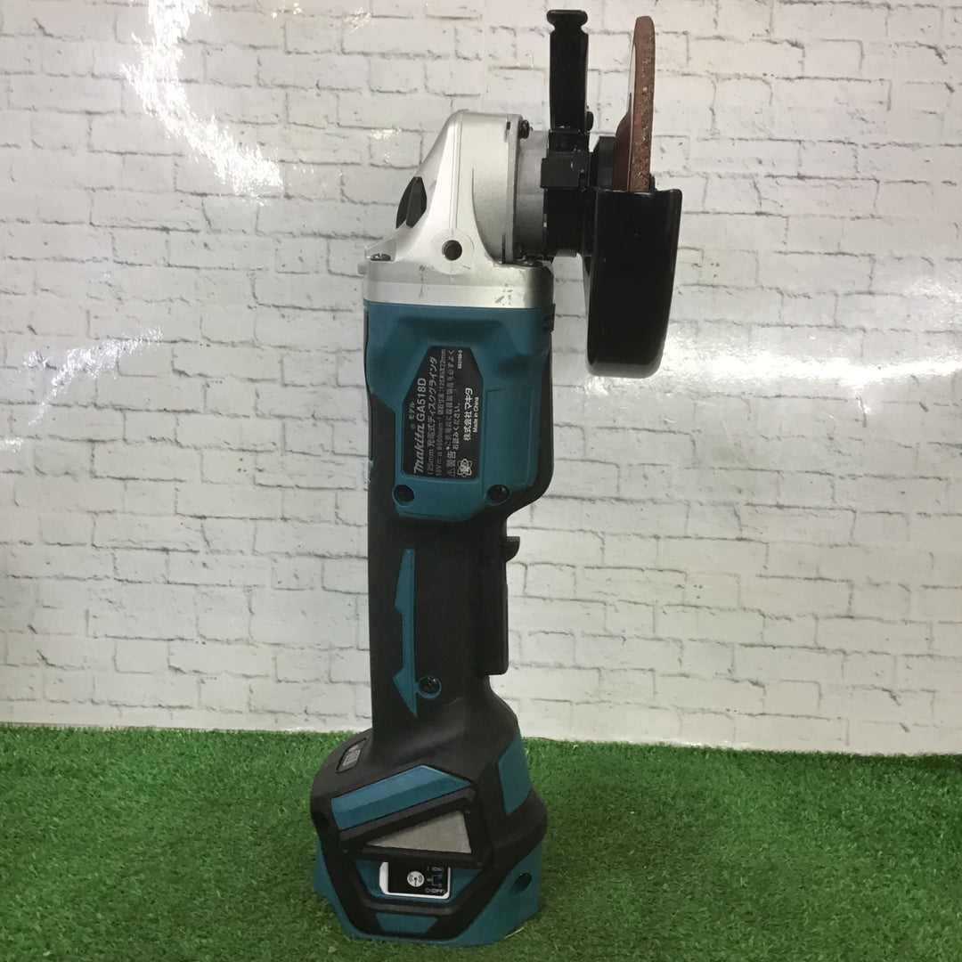 ☆マキタ(makita) 125mmコードレスディスクグラインダ GA518DZ【町田店】