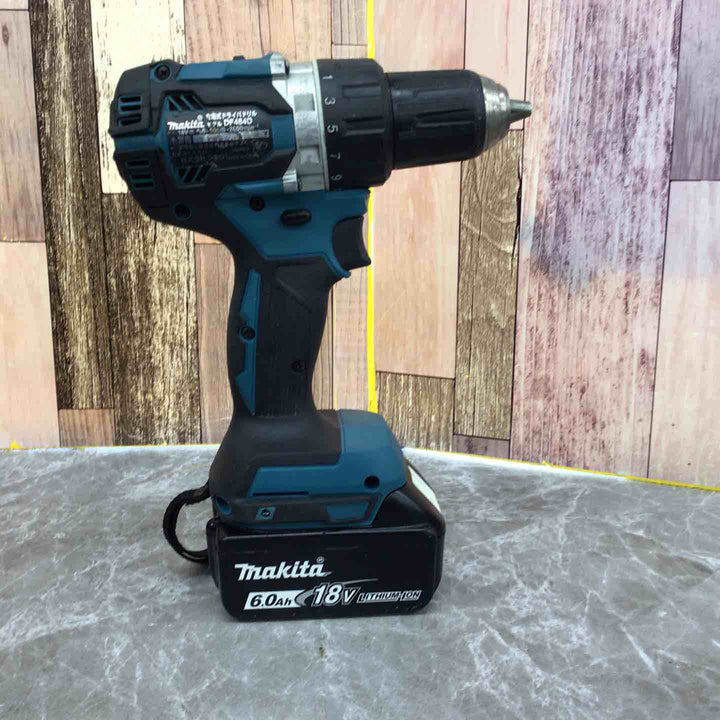 【中古品】★マキタ makita 18V6.0Ah コードレスドリルドライバー DF484DRGX【八潮店】