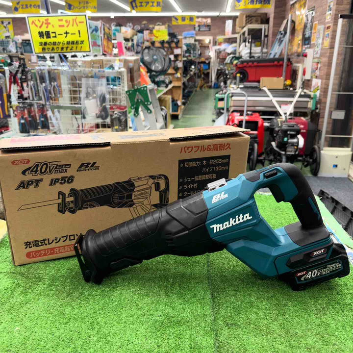 【美品中古・バッテリ付き！】 マキタ makita 40Vmax コードレスレシプロソー JR001GZ バッテリ付き BL4025 【桶川店】