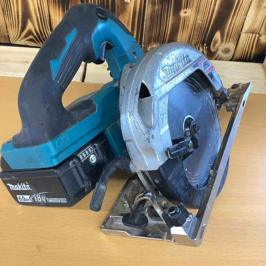 マキタ(makita) コードレス丸のこ HS631DZ DIY 木材 プラスチック 金属 コンクリート 切断 直線切り 角材の横引き 縦切り 溝掘り 留め継ぎ 【越谷店】