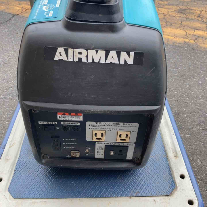【中古品】 北越工業/AIRMAN インバーター発電機・HP1600SV 【桶川店】