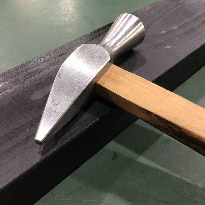 広輝 舟手型玄翁 小 100匁 牛殺し柄 霞仕上 【川口店】