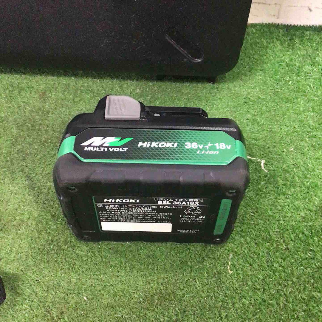 ★ハイコーキ(HIKOKI ※旧:日立工機) コードレスインパクトドライバー WH36DC(2XPSZ)(D)【町田店】