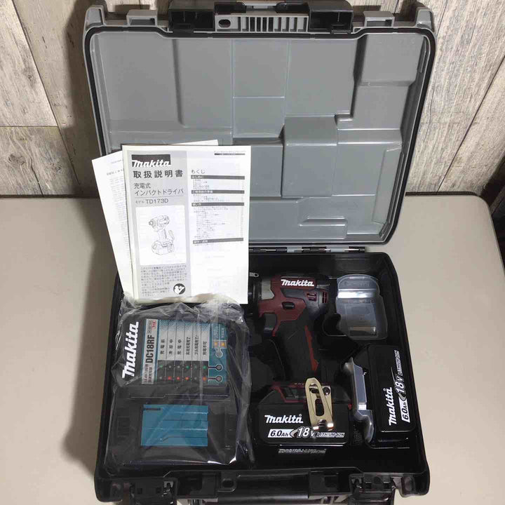 ★マキタ(makita) コードレスインパクトドライバー TD173DGXAR【戸田店】