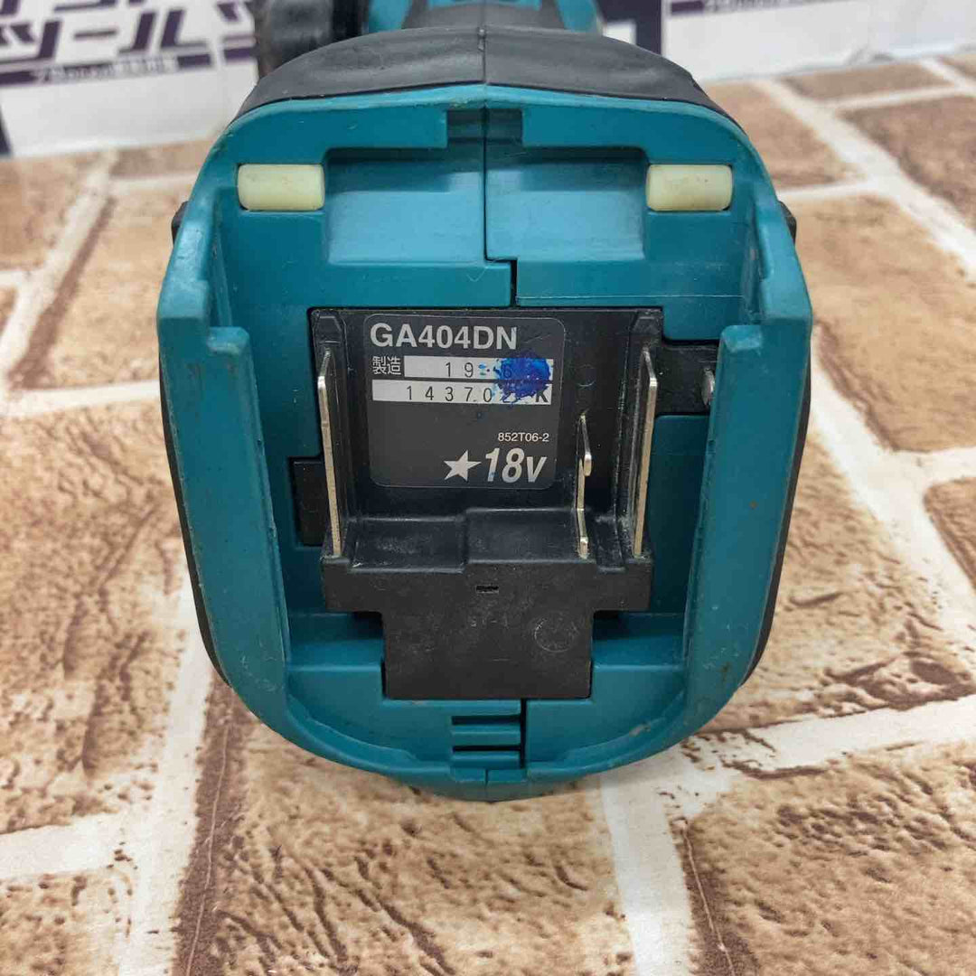 ☆マキタ(makita) 100mmコードレスディスクグラインダ GA404DZN (GA404DN)【所沢店】