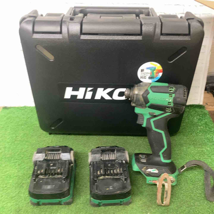 ★ハイコーキ(HIKOKI ※旧:日立工機) コードレスインパクトドライバー WH36DC(2XPSZ)(L)【町田店】