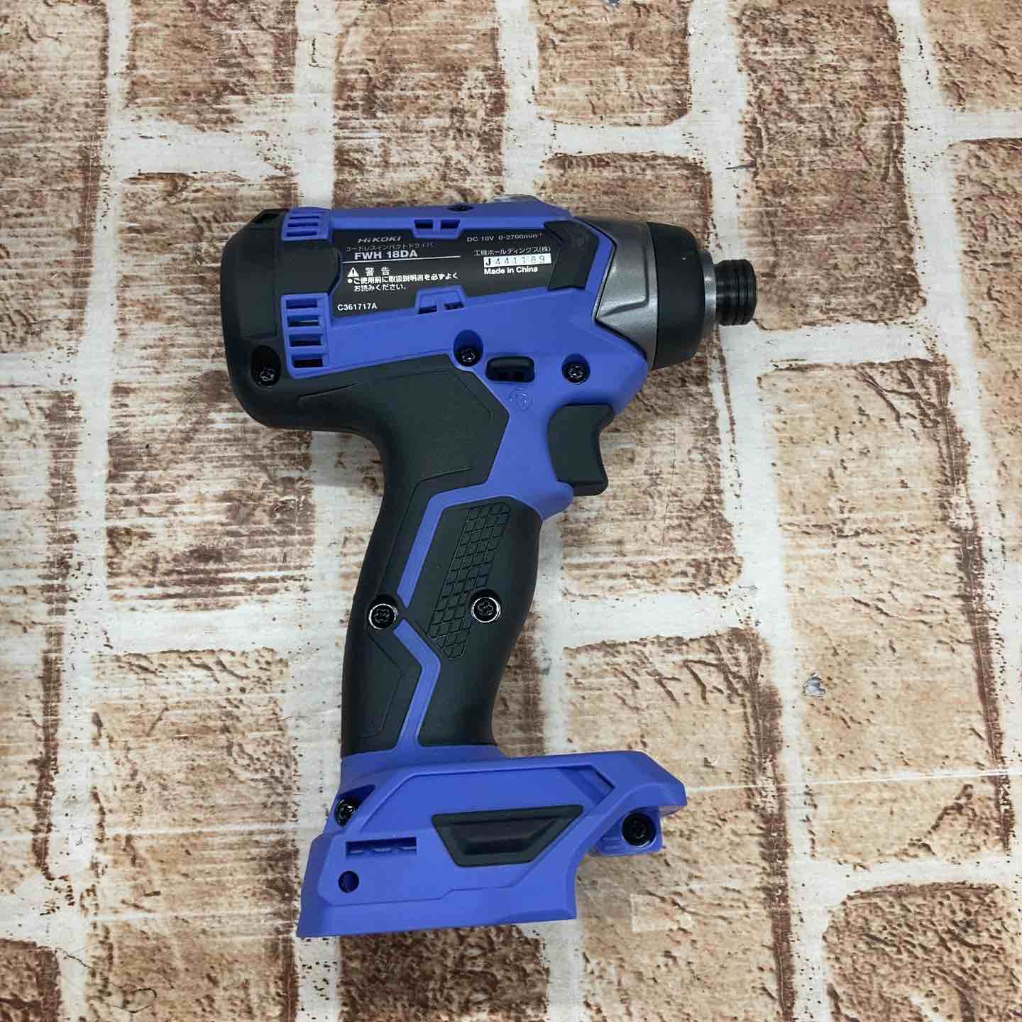 【中古品】ハイコーキ(HIKOKI ※旧:日立工機) コードレスインパクトドライバ  FWH18DA(BG)【所沢店】 中古品】ハイコーキ(HIKOKI ※旧:日立工機) コードレスインパクト