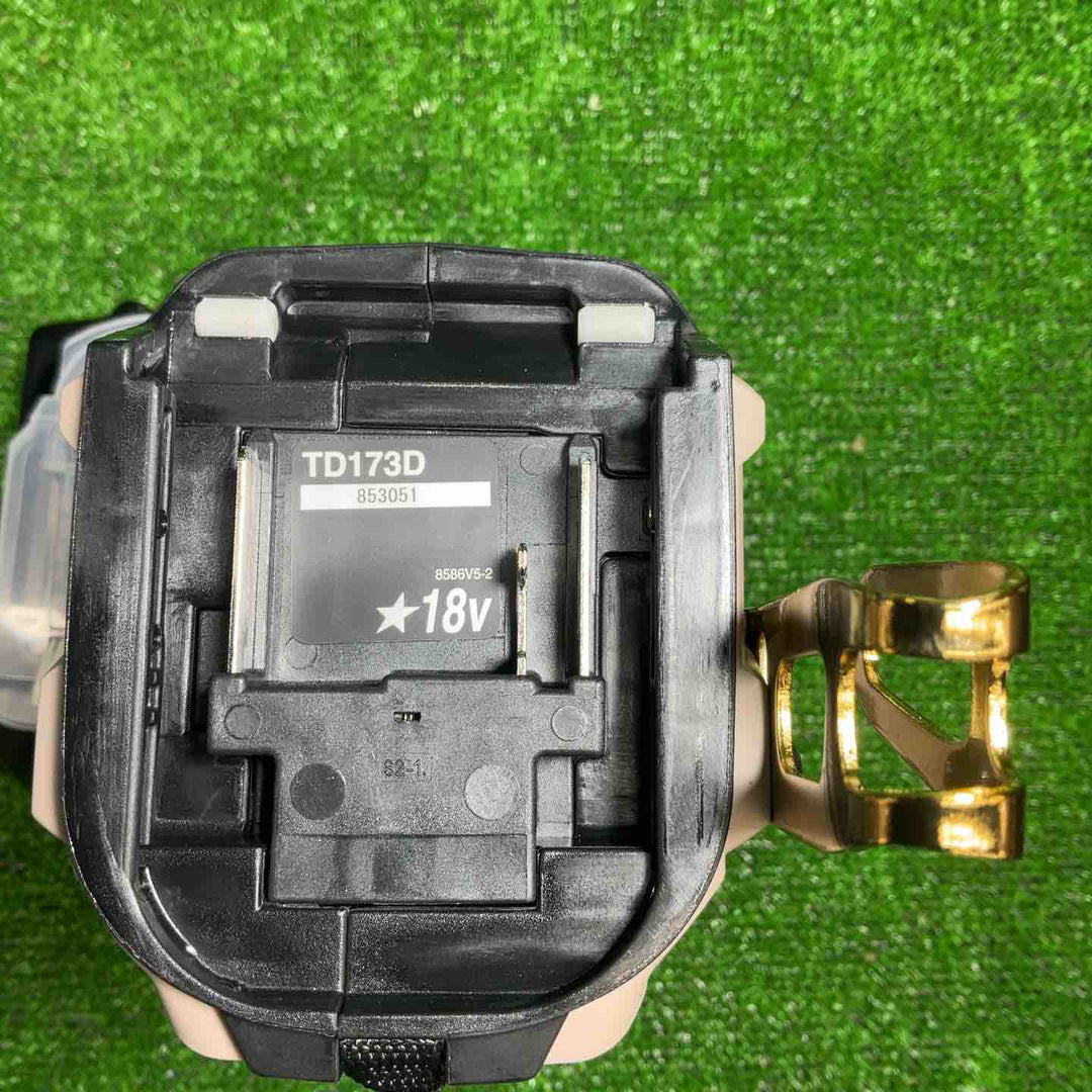 【美品】 マキタ(makita) コードレスインパクトドライバー TD173DGXPG LTX20周年記念限定カラー プレミアムグレージュ 【藤沢店】