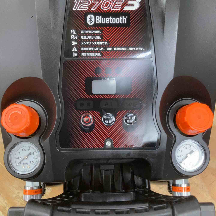 【美品】★マックス(MAX) エアコンプレッサー AK-HH1270E3_ブラック 高圧専用コンプレッサー【柏店】