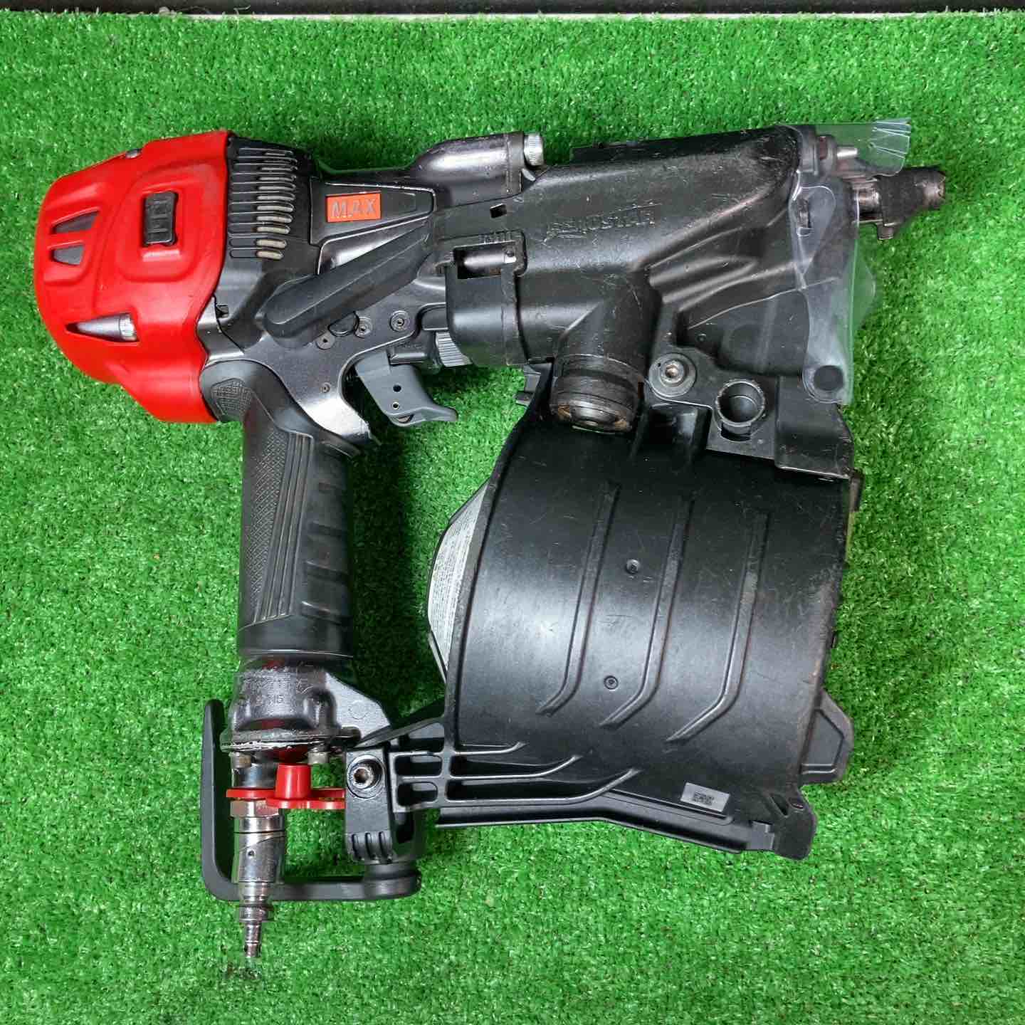 ☆マックス(MAX) 高圧エア釘打ち機 HN-90N5(D)-G ◎メーカー修理済み品