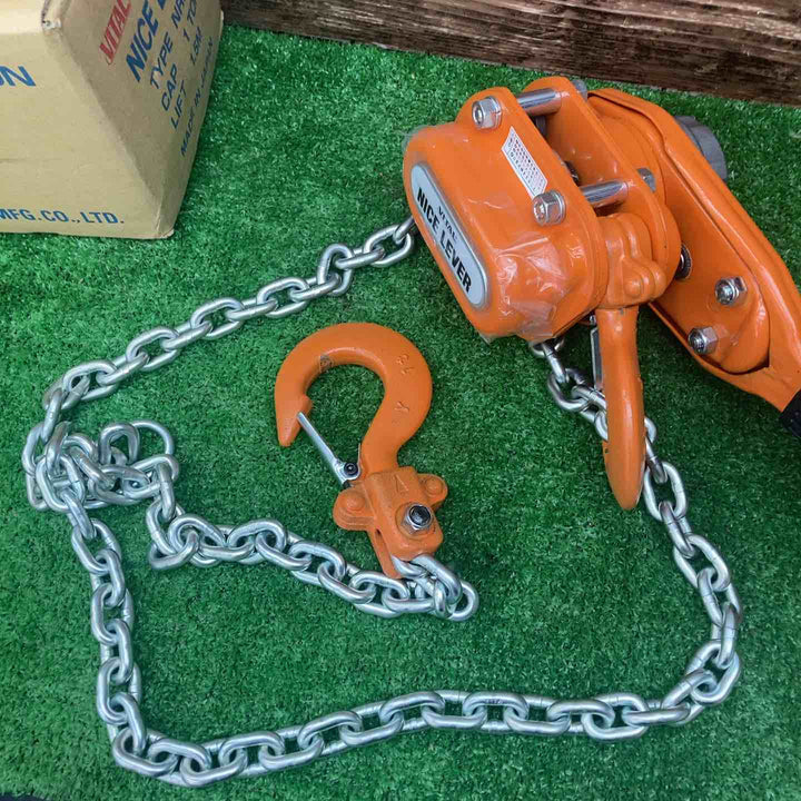 バイタル工業 NR2-10 レバーホイスト ナイスレバー(NR2) 1t×1.5m【川越店】