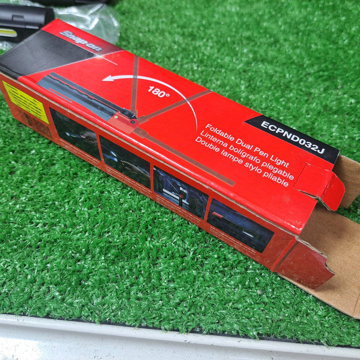 【美品】スナップオン Snap-on 折り畳みペン型 充電式LEDデュアルペンライト　ECPND032J 【岩槻店】
