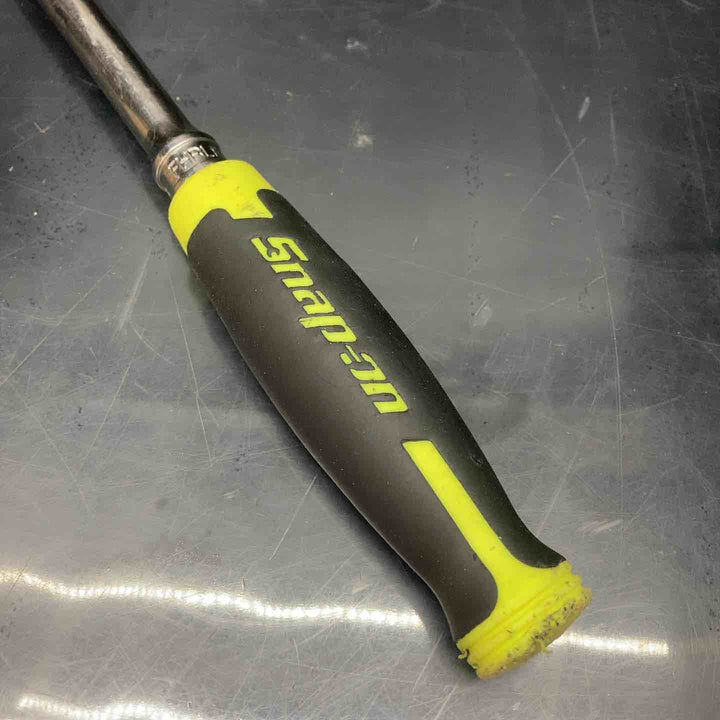★スナップオン(Snap-on) 3/8"クイックリリースフレックスヘッドラチェット FHRLF80A イエロー【川越店】