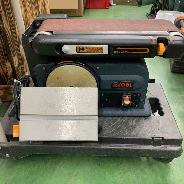 リョービ(RYOBI) ベルトディスクサンダー  BDS-1000 635500A ベルトサンダー【桶川店】