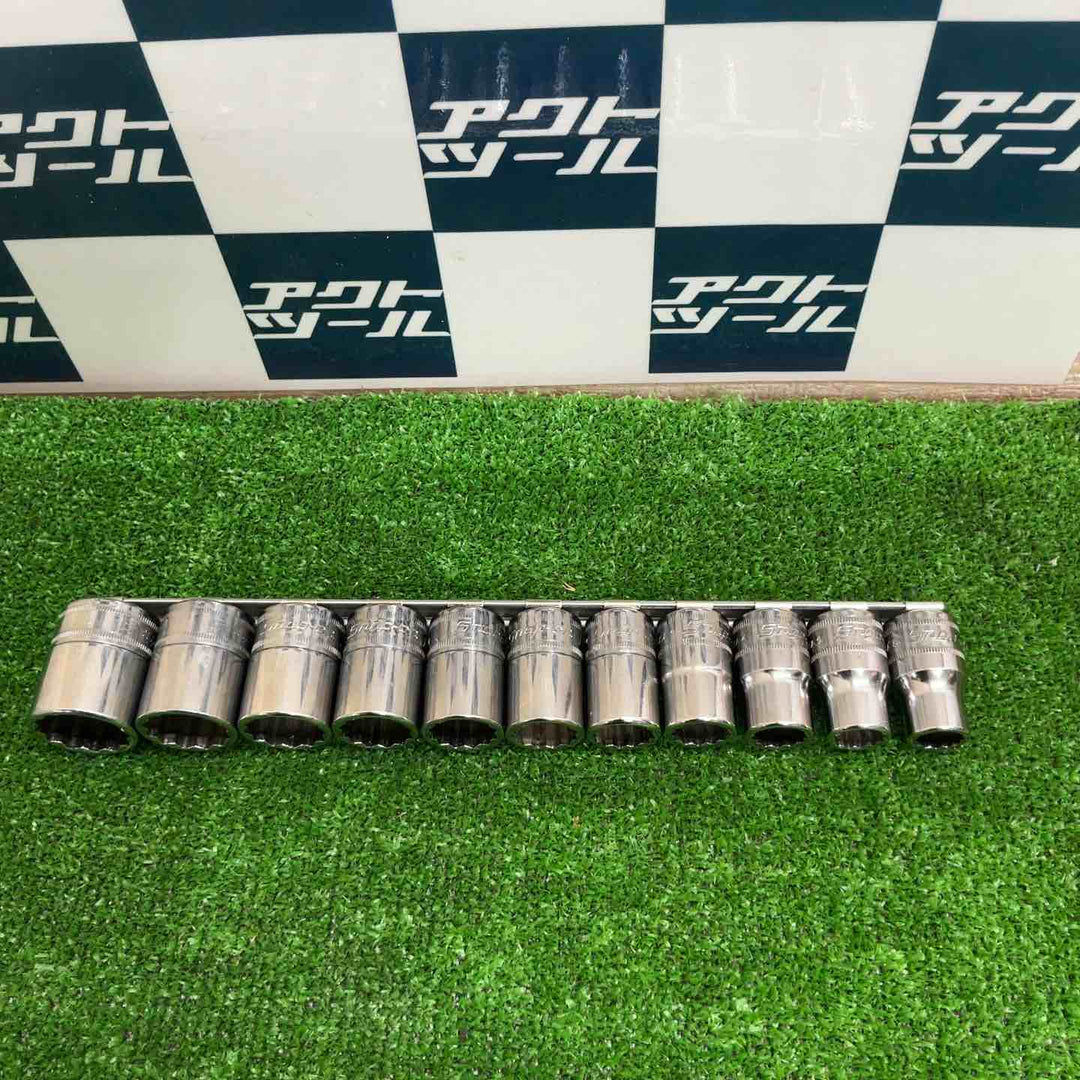 スナップオン(Snap-on) シャローソケット SWM12IA-15IA、SWMI6I-SWM24I 11点セット【草加店】